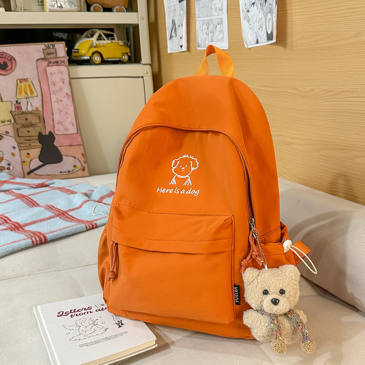 Playful Illustrated Casual Backpack Stornfield