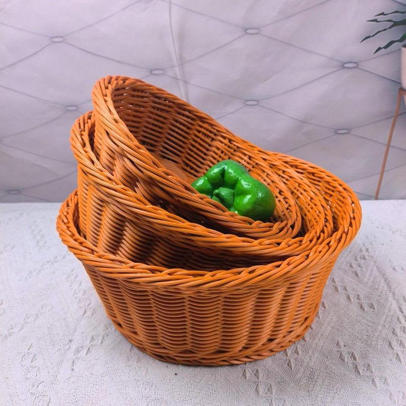 Handwoven Fruit Serving Bowls Stornfield