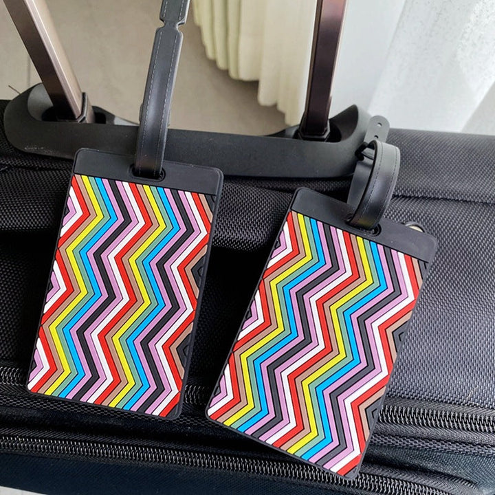 Vibrant Patterned Luggage Tag Stornfield