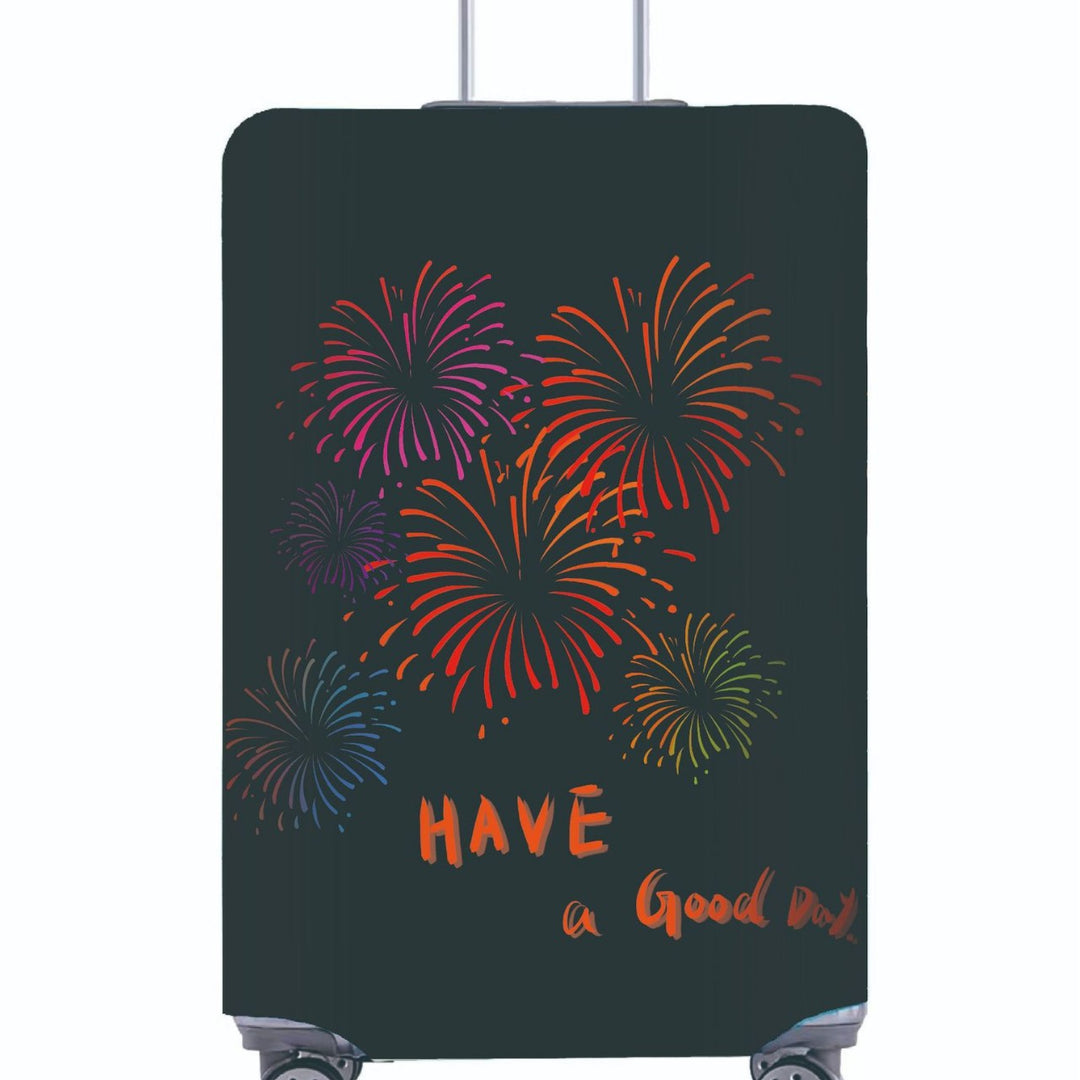 Women's Hard Shell Suitcase with Modern Geometric Design Stornfield