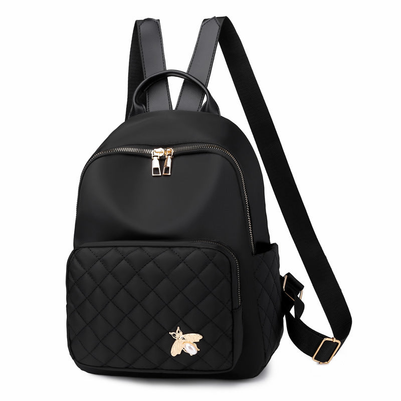Quilted Vegan Leather Backpack Stornfield