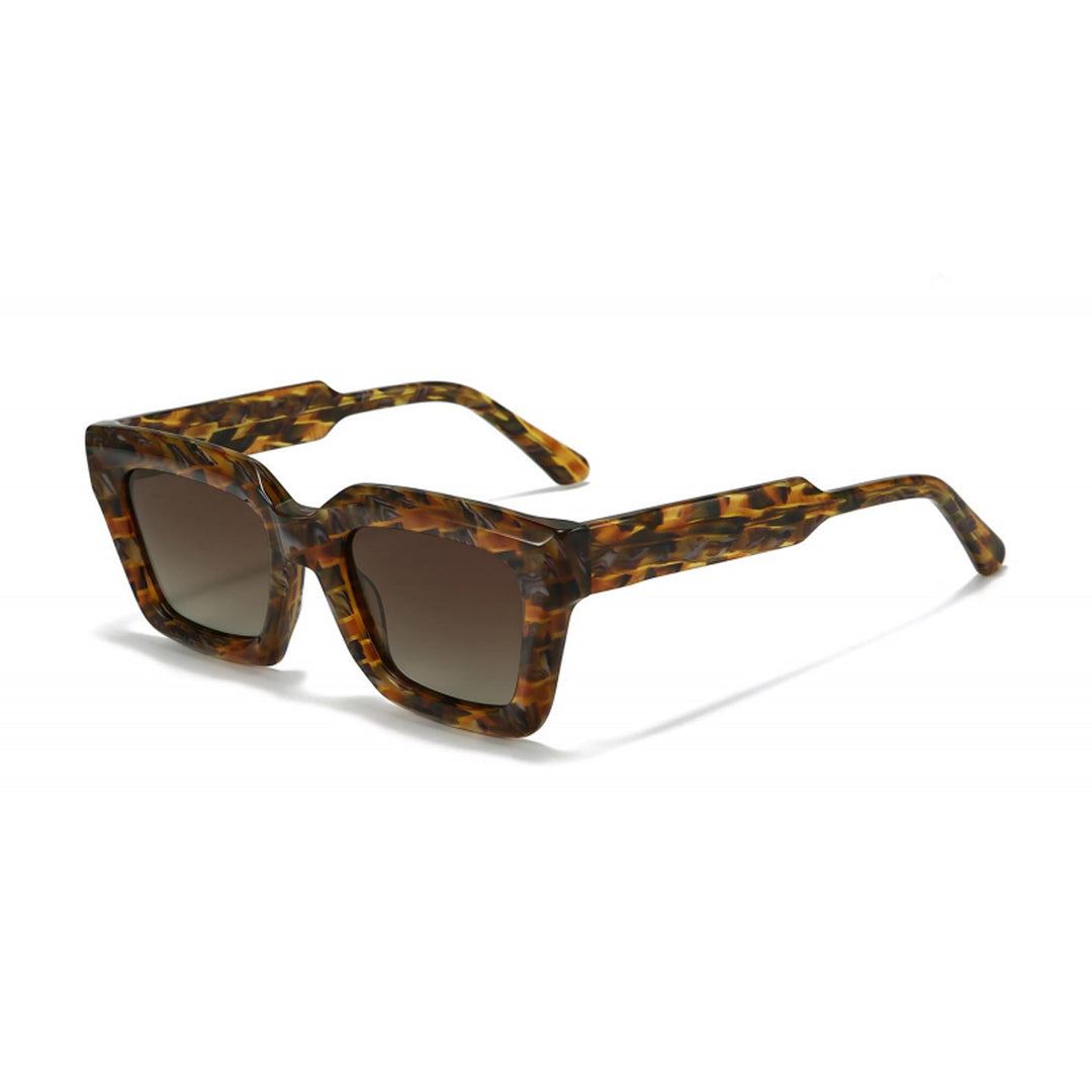 Women's square sunglasses with a modern plastic frame and soft lenses Stornfield