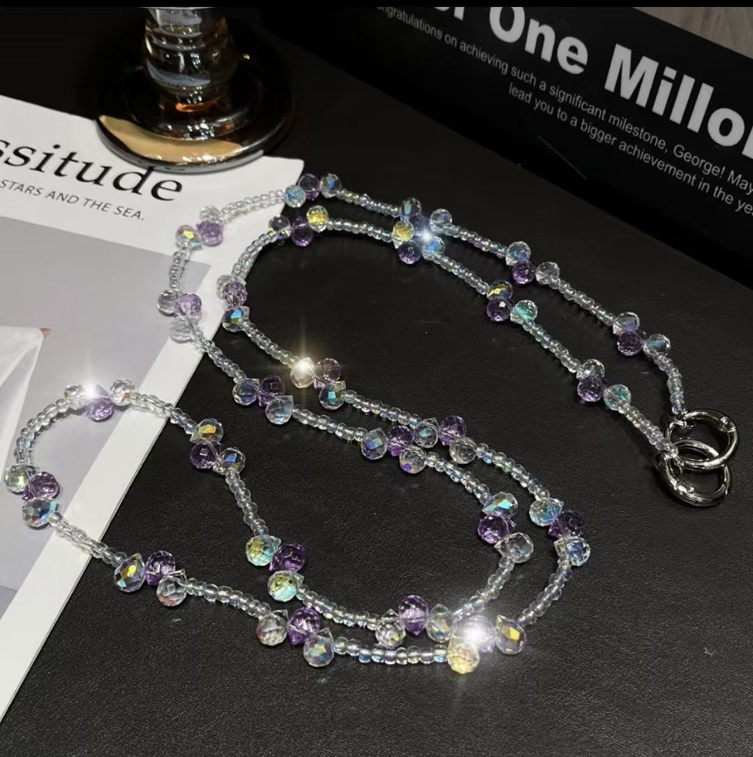 Elegant Crystal Beaded Eyewear Chain Stornfield