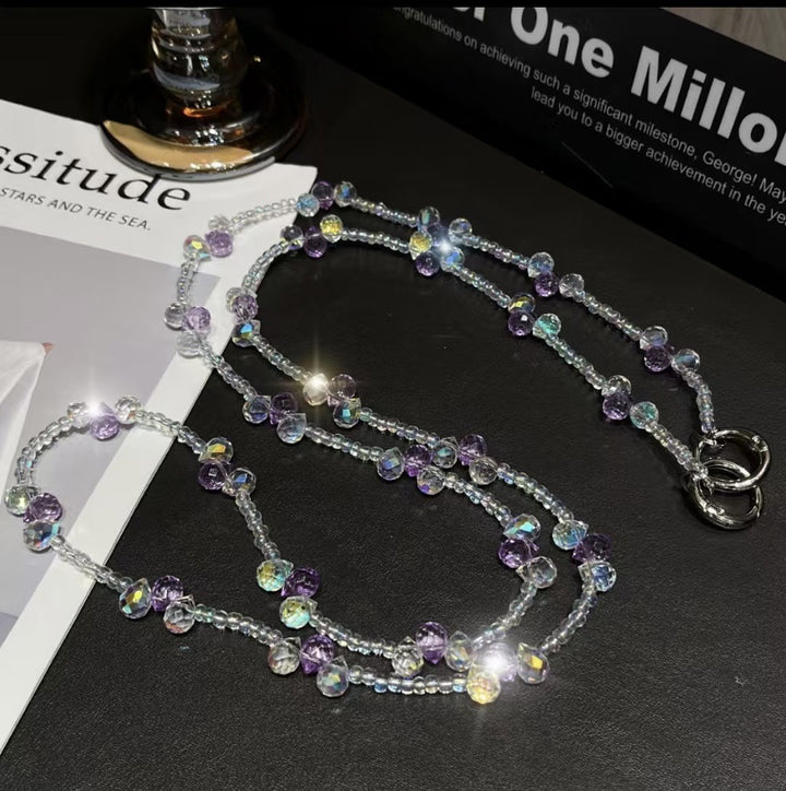 Elegant Crystal Beaded Eyewear Chain Stornfield