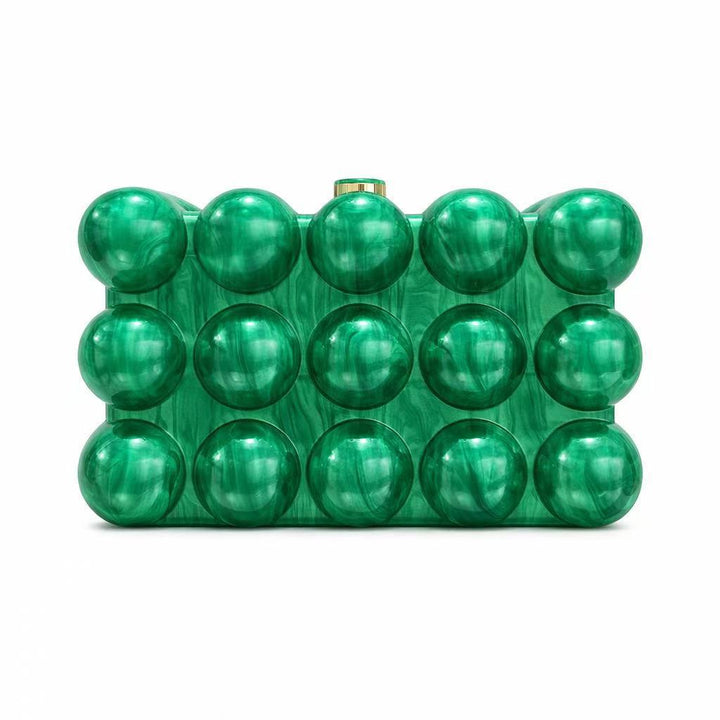 Contemporary Sculptural Acrylic Clutch