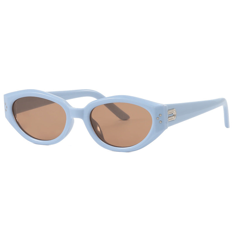 Ladies' trendy sunglasses with animal print and stylish frame Stornfield