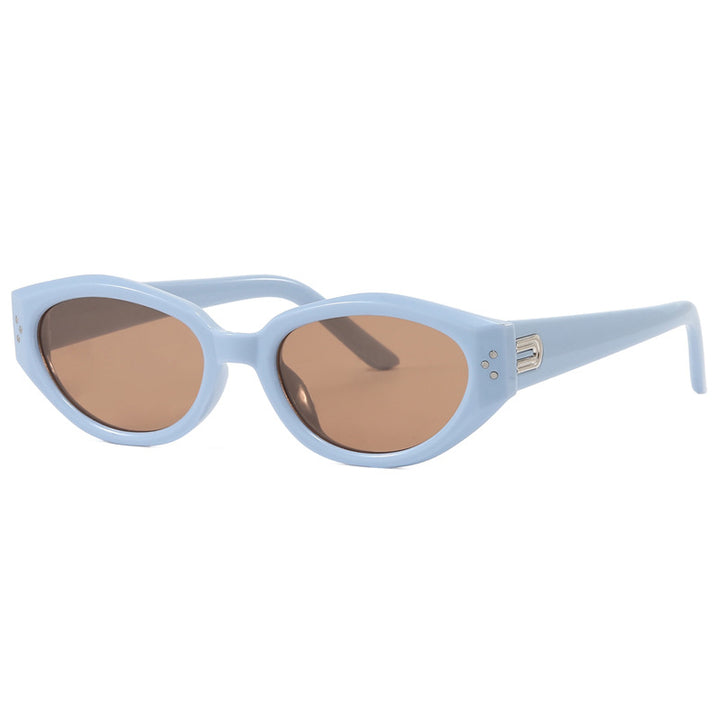 Ladies' trendy sunglasses with animal print and stylish frame Stornfield