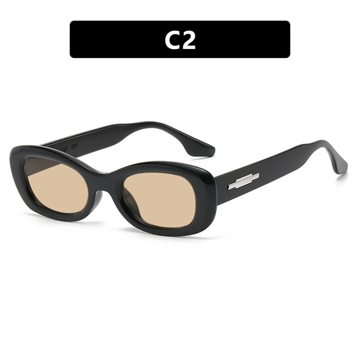 Women's fashionable sunglasses in trendy retro style with UV protection Stornfield