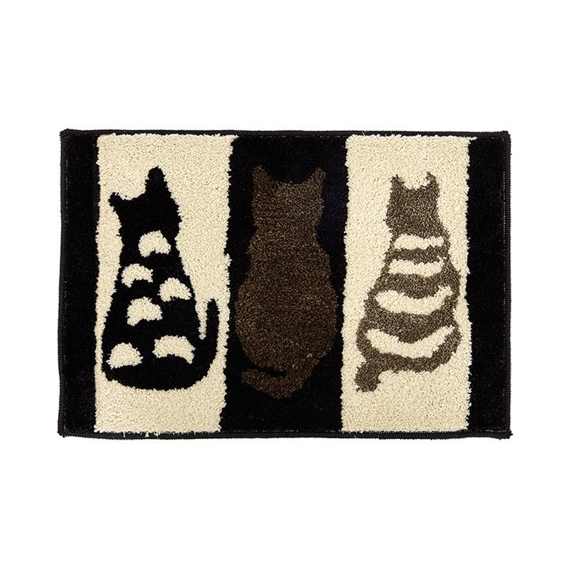 Dog-Themed Plush Area Rug
