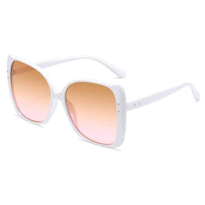 Women oversized sunglasses with brown gradient Stornfield