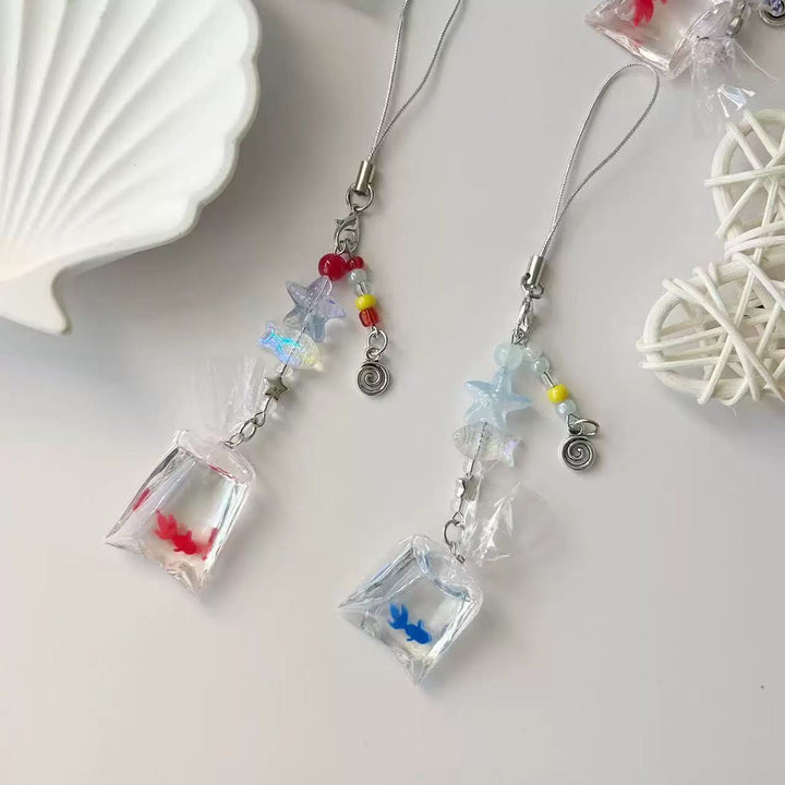Whimsical Marine-Themed Hanging Keychain Stornfield