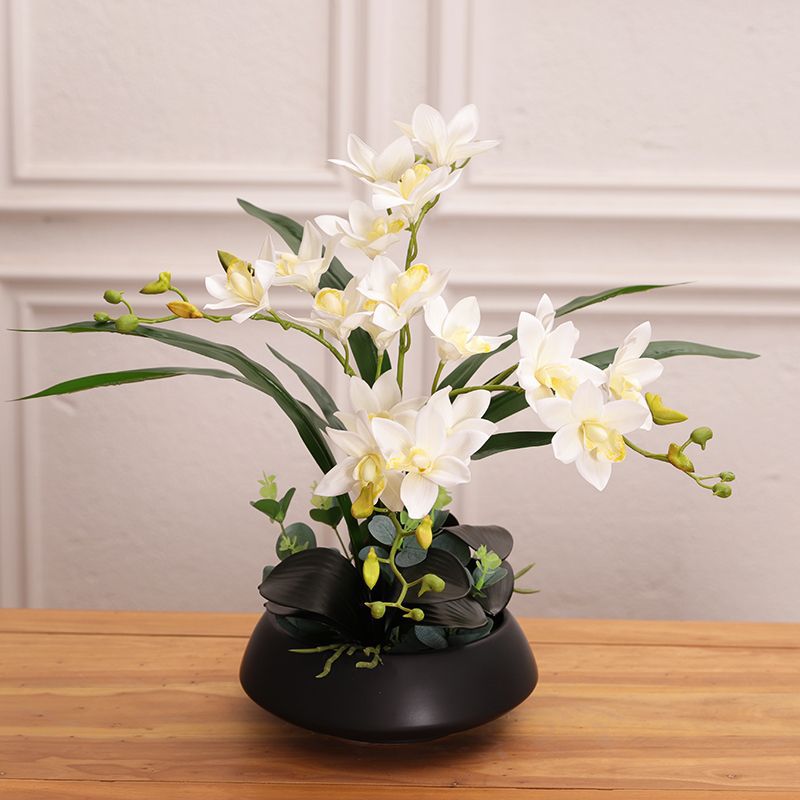 Decorative Faux Flower Arrangement