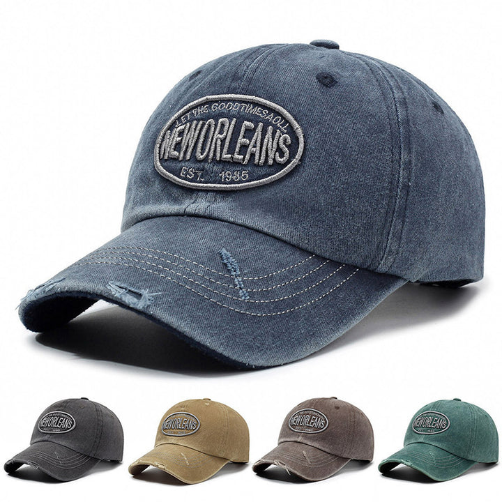 Women's Distressed Cotton Baseball Cap Stornfield 1784083760