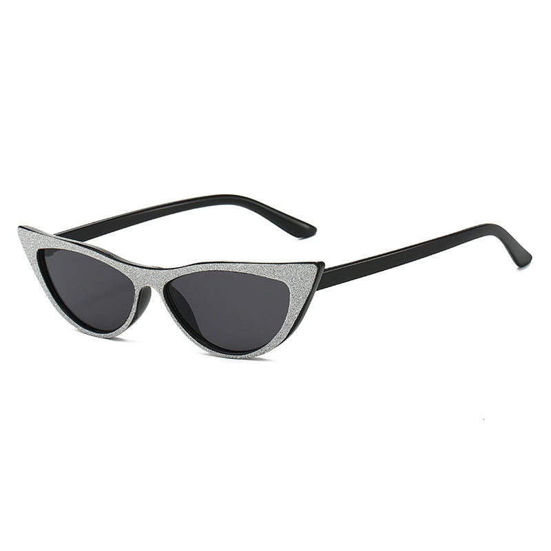 Women's Cat-Eye Sunglasses with Glittering Frame Stornfield