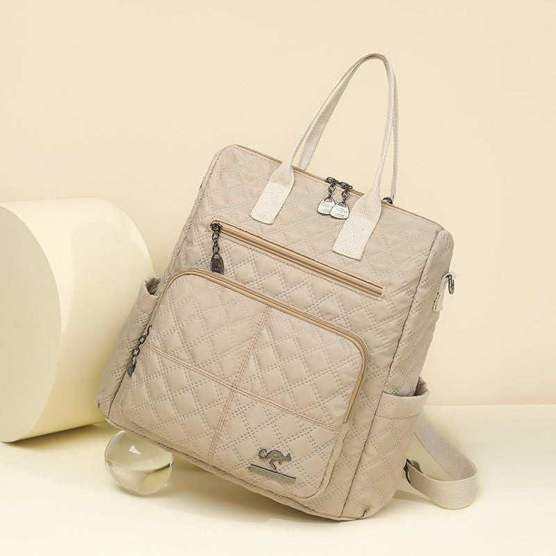 Quilted Multi-Functional Tote Backpack Stornfield