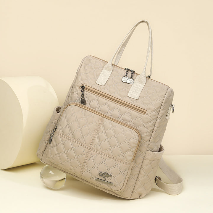 Quilted Multi-Functional Tote Backpack Stornfield