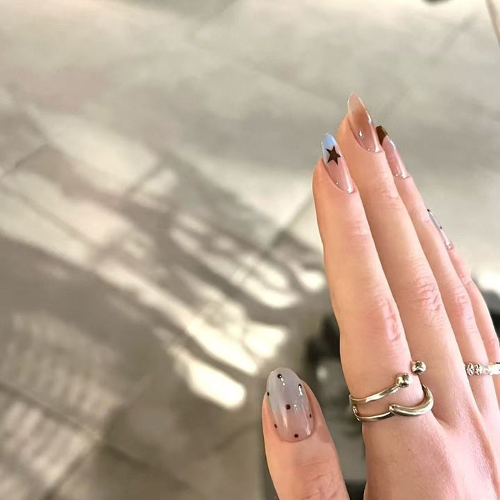 Artistic Press-On Nail Set