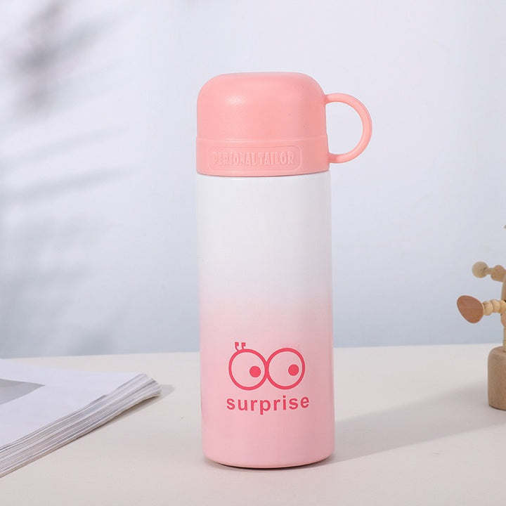 Ladies trendy thermos bottle with practical carrying handle Stornfield