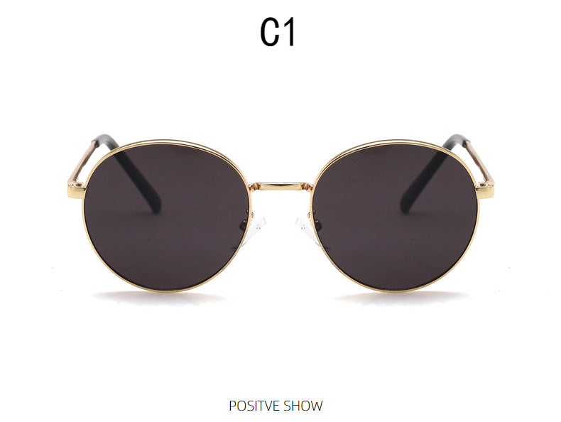 Women's fashionable sunglasses with mirrored gradient Stornfield
