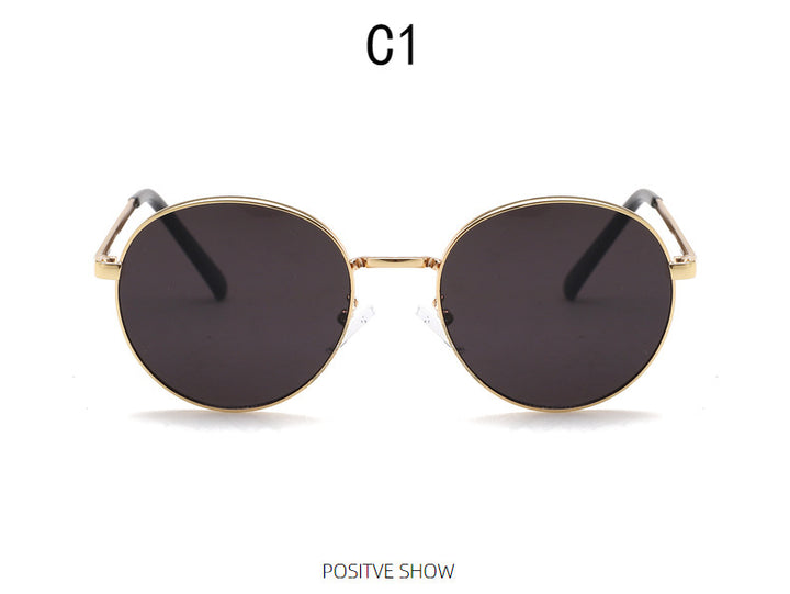 Women's fashionable sunglasses with mirrored gradient Stornfield