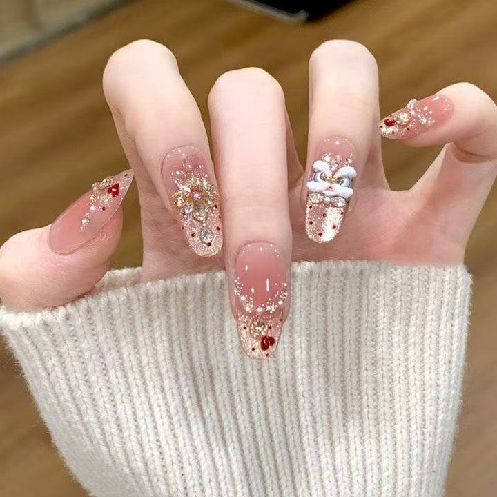 Luxury Decorative Press-On Nails Stornfield