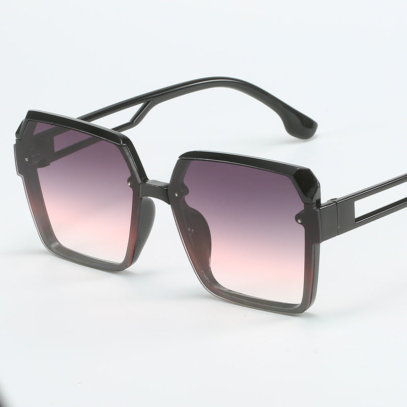 Ladies fashionable square sunglasses with filigree design Stornfield