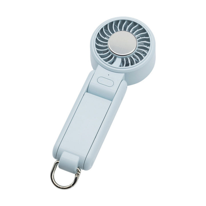 Ladies portable mini hand fan with keychain Stornfield