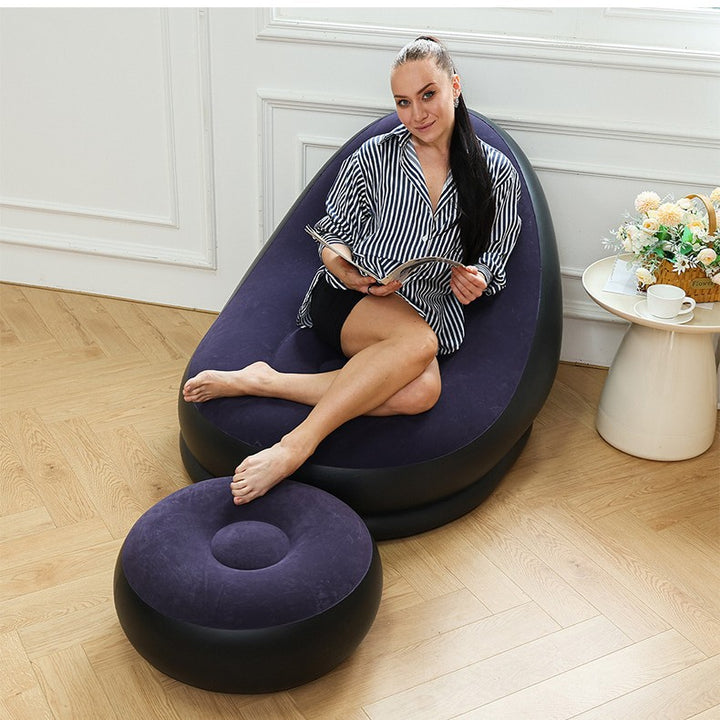 Women's Inflatable Comfort Sofa with Ergonomic Backrest Stornfield