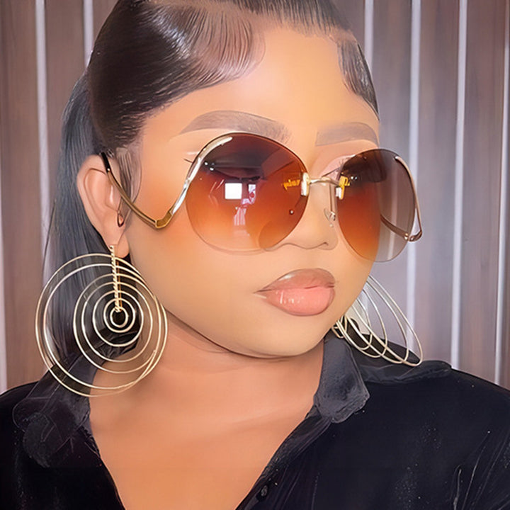 Women’s luxurious oversized sunglasses with innovative frame and UV protection Stornfield