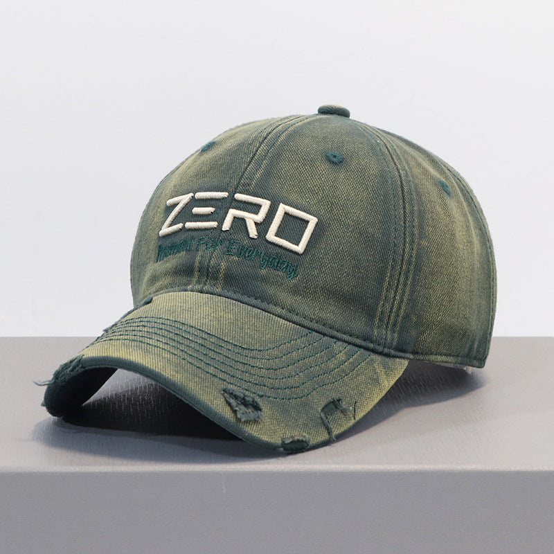 Men's Distressed Cotton Baseball Cap Stornfield 1784270076