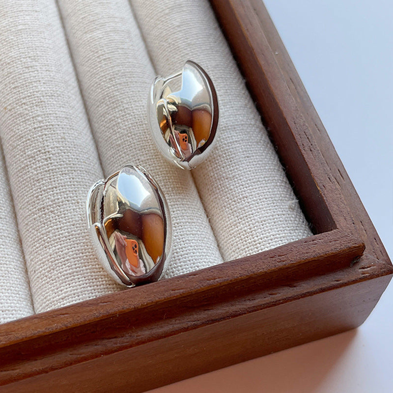 Stylish stainless steel stud earrings Stornfield