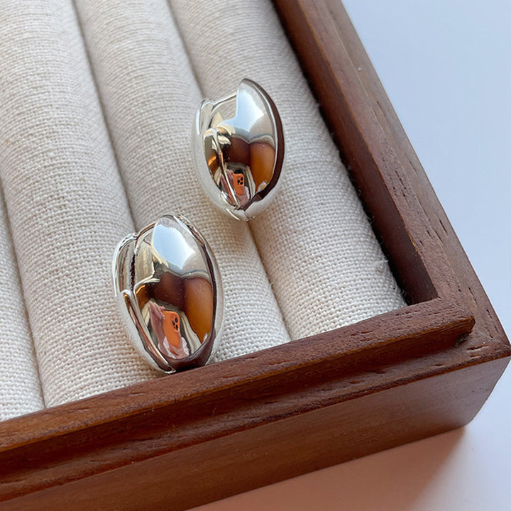 Stylish stainless steel stud earrings Stornfield
