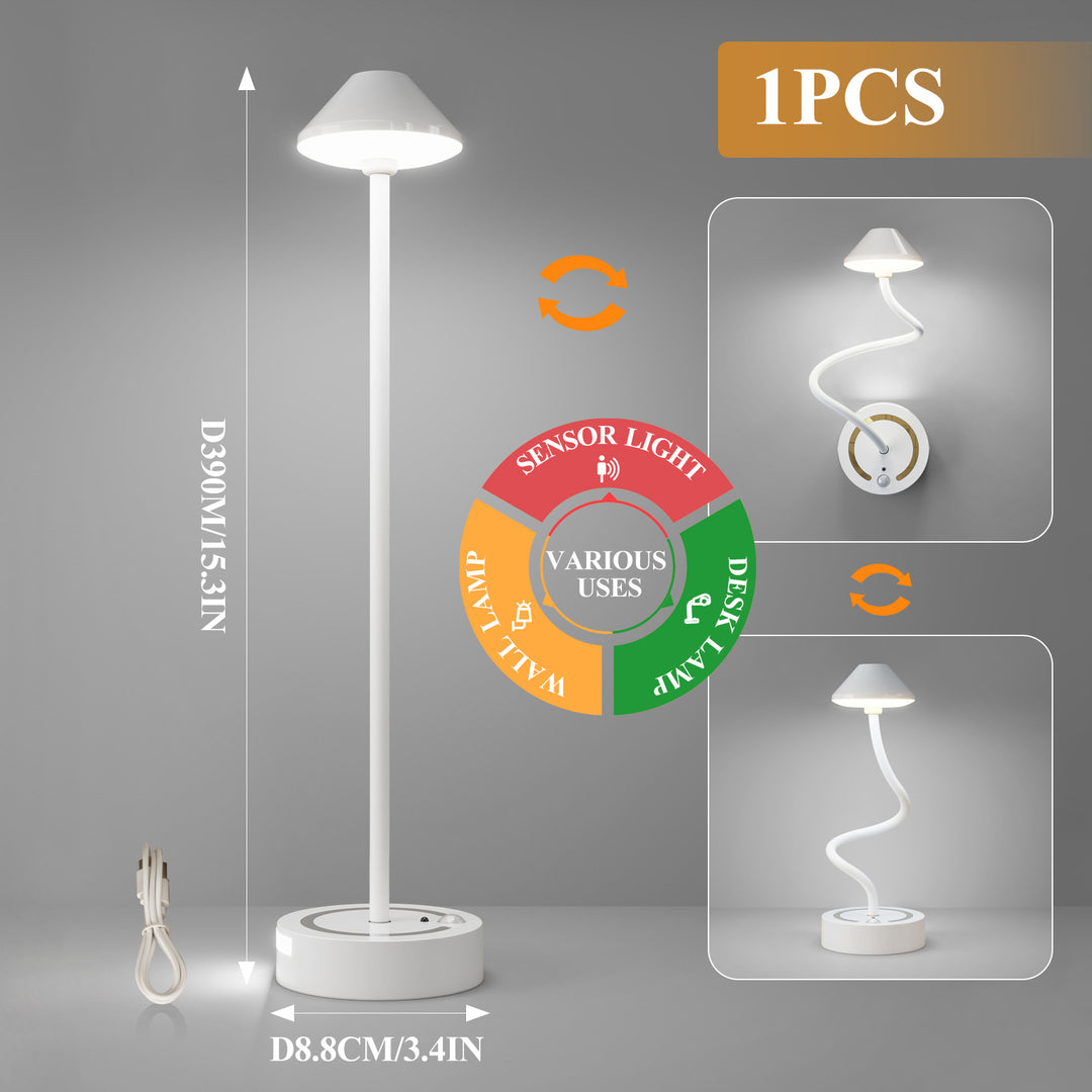 Versatile Sensor LED Desk and Wall Lamp