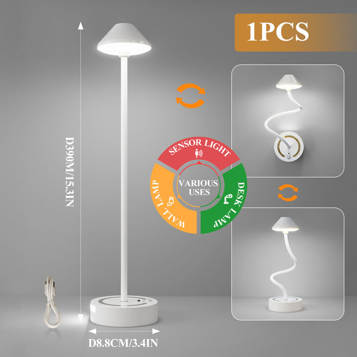 Versatile Sensor LED Desk and Wall Lamp