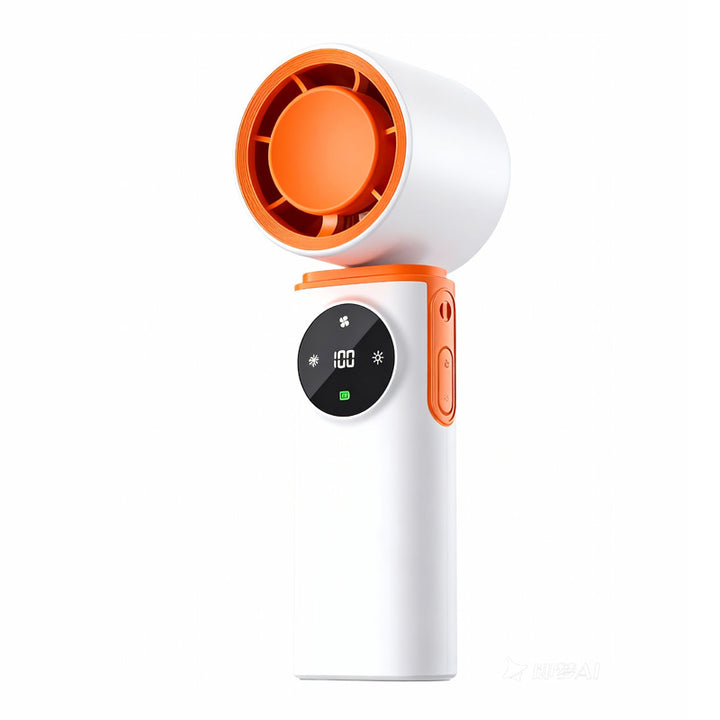 Women's Portable USB Mini Fan with LED Display Stornfield