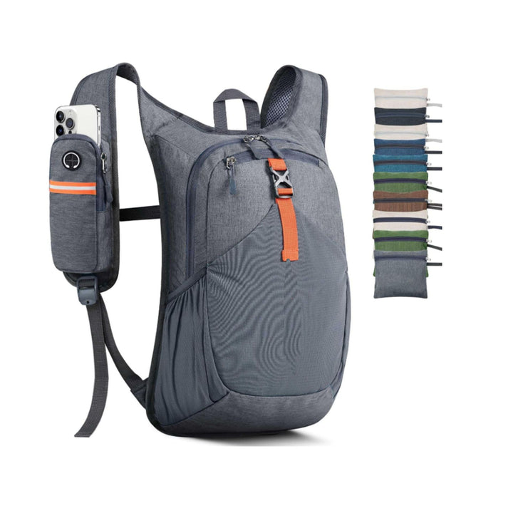 Versatile sports backpack with drink holder and safety compartment Stornfield
