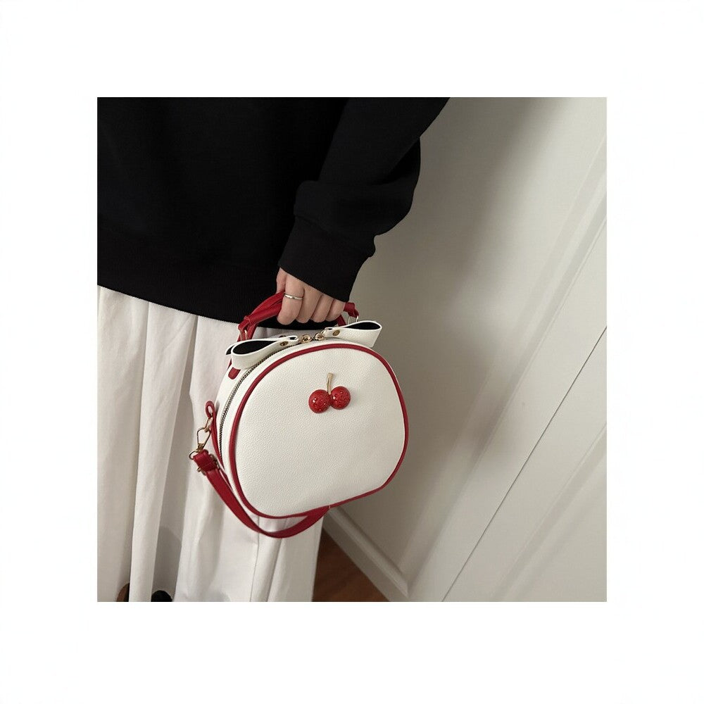 Playful Cherry-Themed Handbag
