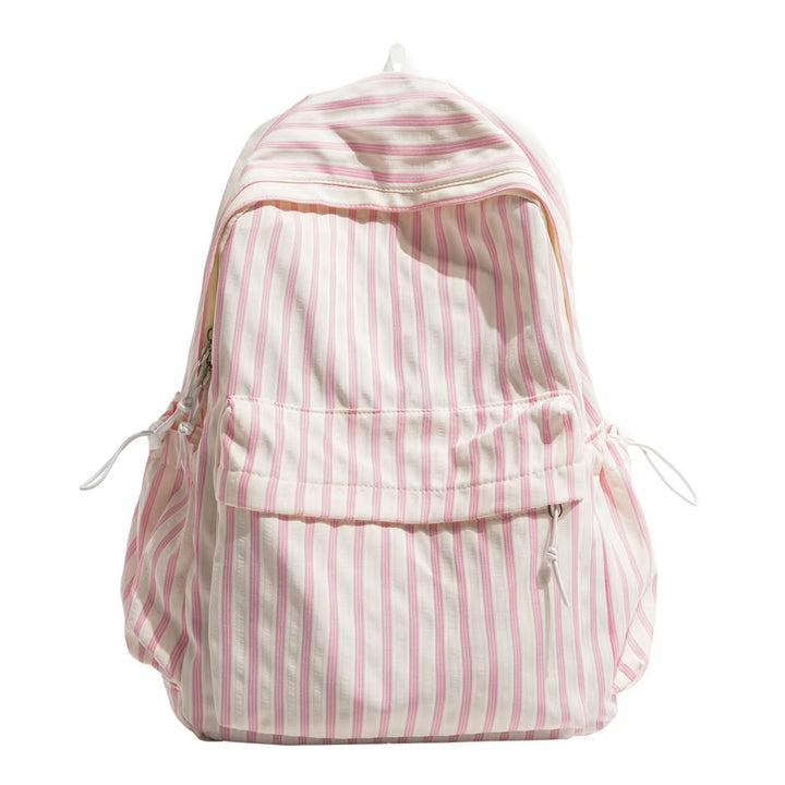 Backpack with Striped Design and Practical Side Pockets Stornfield