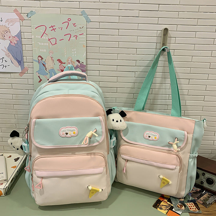 Multi-Functional Plush School Backpack Stornfield