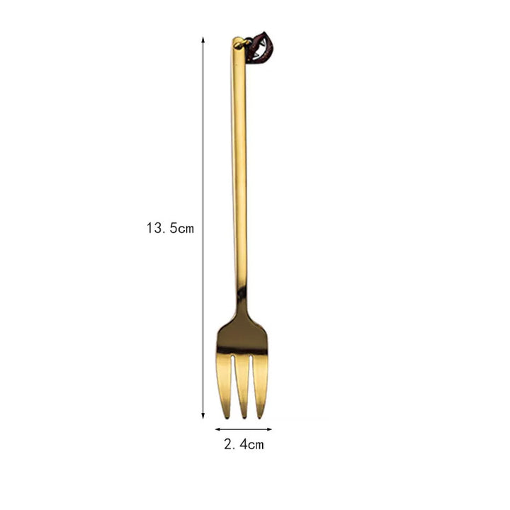 Long Bar Spoon Cocktail Stirring Spoon made of Stainless Steel with Halloween Ghost Design