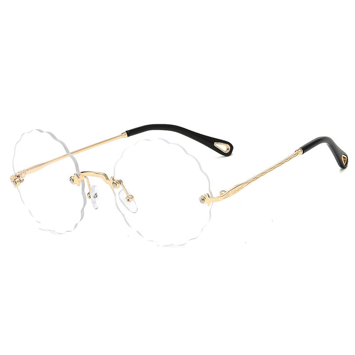 Women's Fashion Glasses with Playful Wave Frame Stornfield
