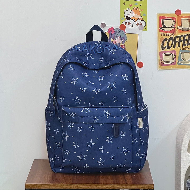 Casual All-Occasion Star-Print Backpack Stornfield