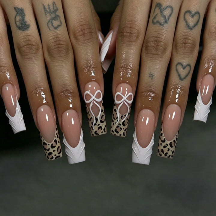 Elegant Long Acrylic Nail Art Extensions Stornfield