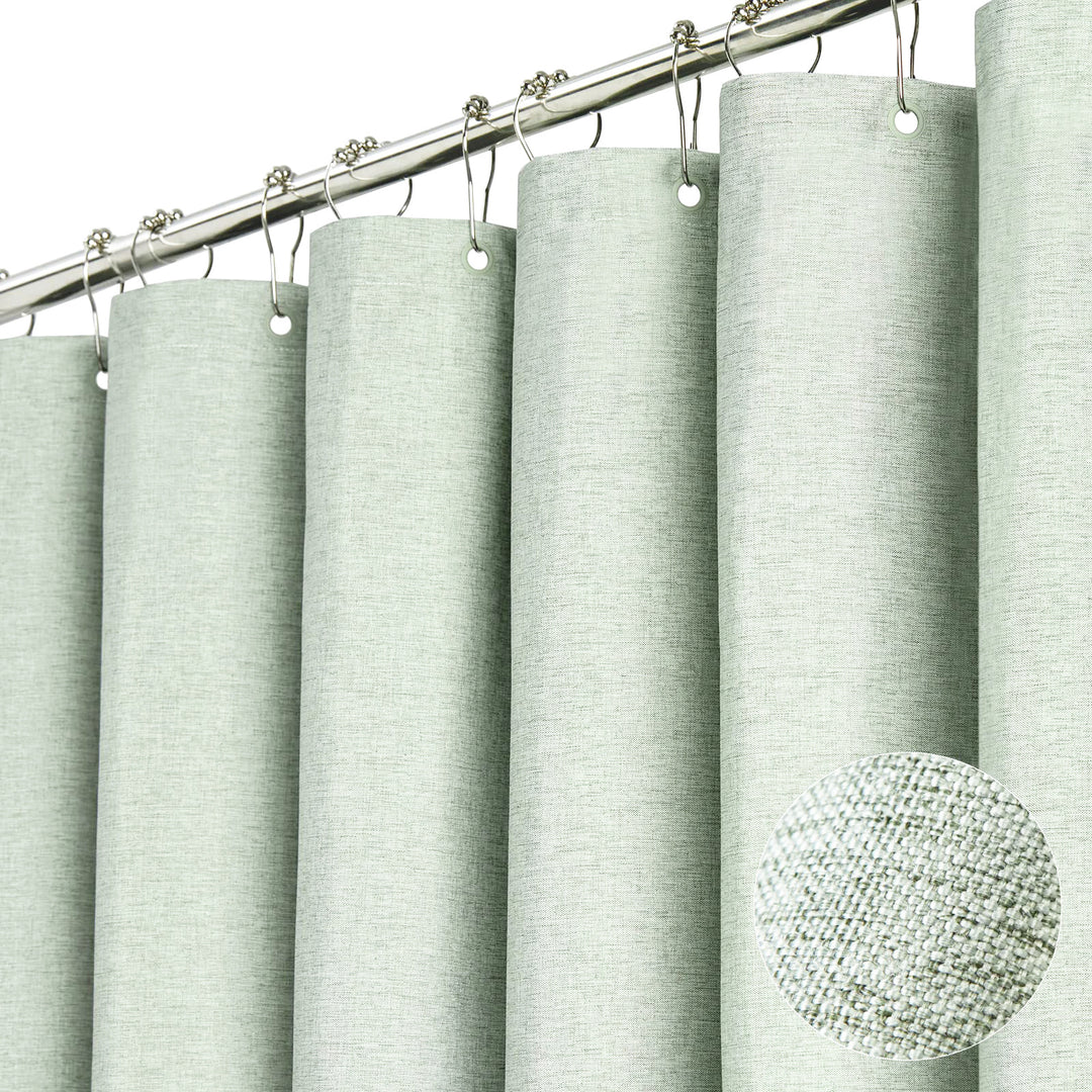 Textured Fabric Shower Curtain Stornfield