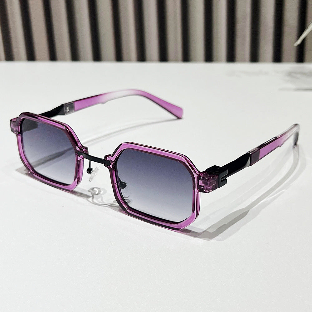 Modern Geometric Rectangle Sunglasses Stornfield