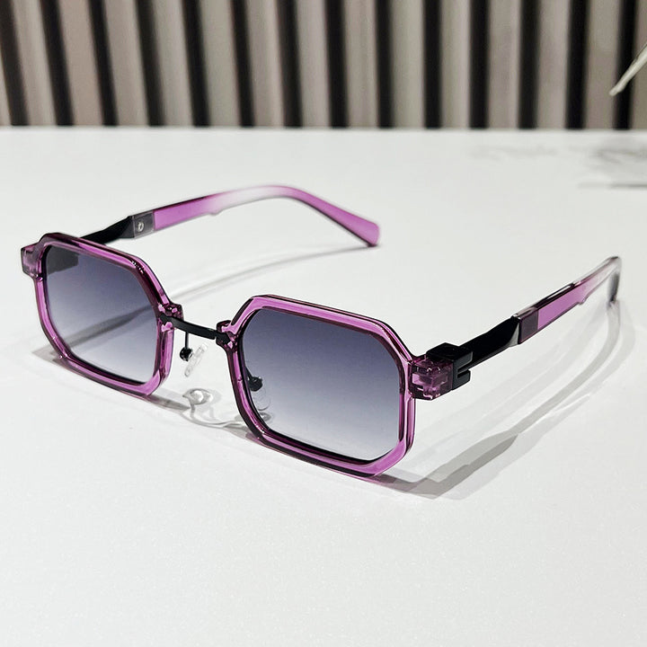 Modern Geometric Rectangle Sunglasses Stornfield