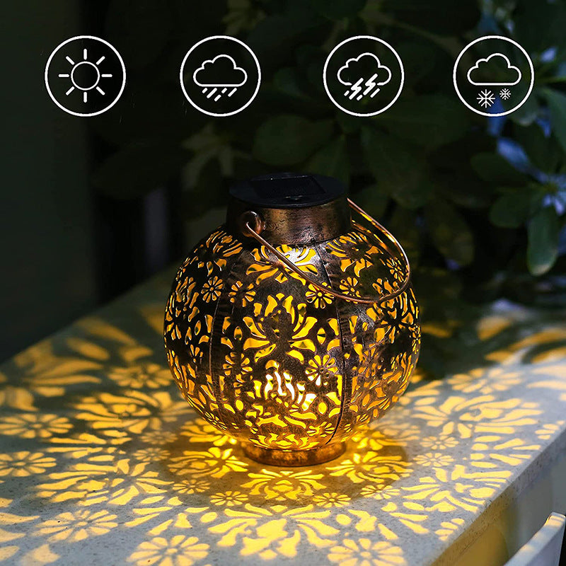 Metal Tree Of Life Projection Lantern Stornfield