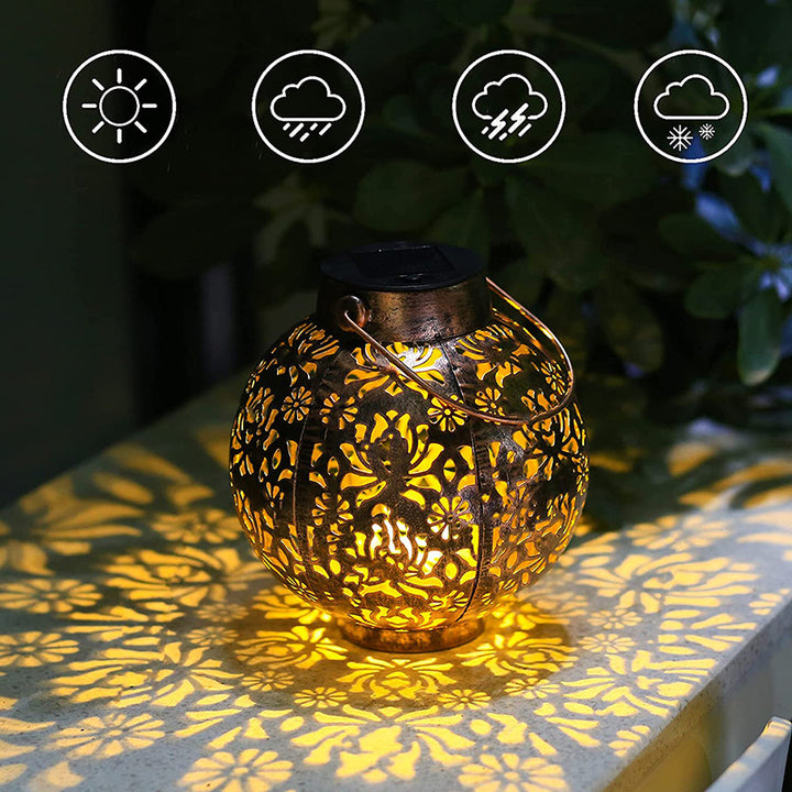 Metal Tree Of Life Projection Lantern Stornfield