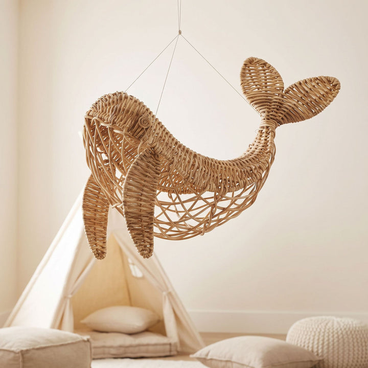 Decorative Hanging Basket in Whale Design Stornfield