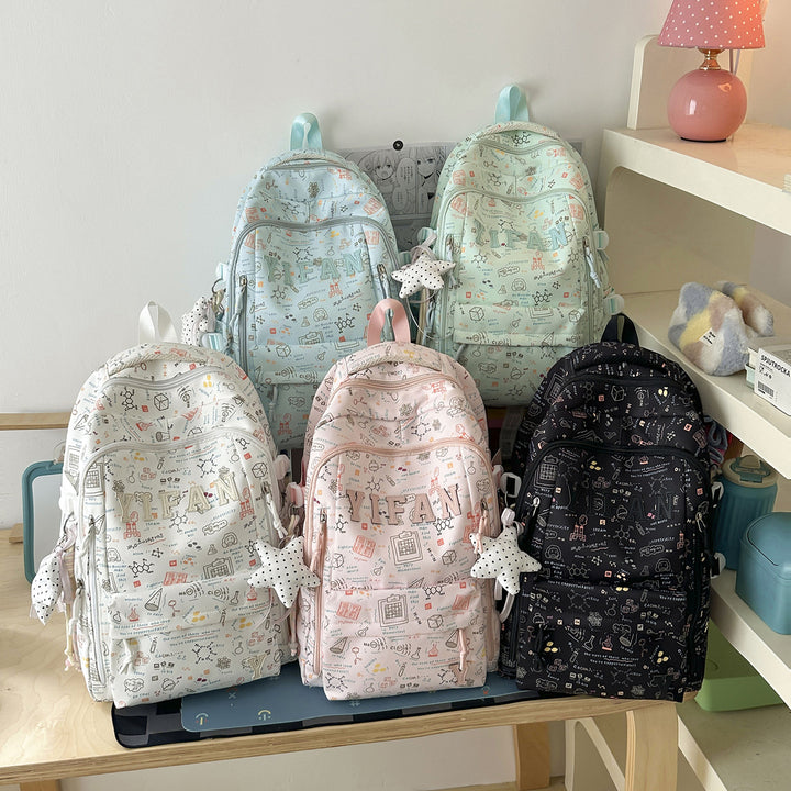 Fun-Themed School Backpack Stornfield